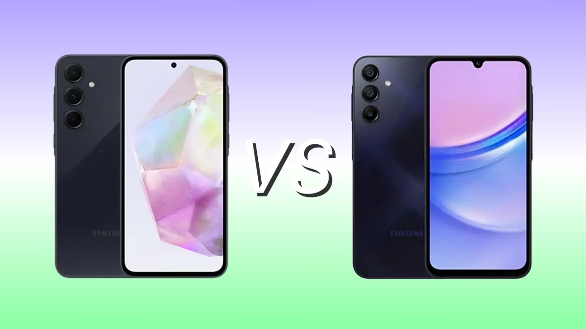 Samsung Galaxy A35 vs A15 4G y 5G, diferencias, comparativa y cuál es mejor
