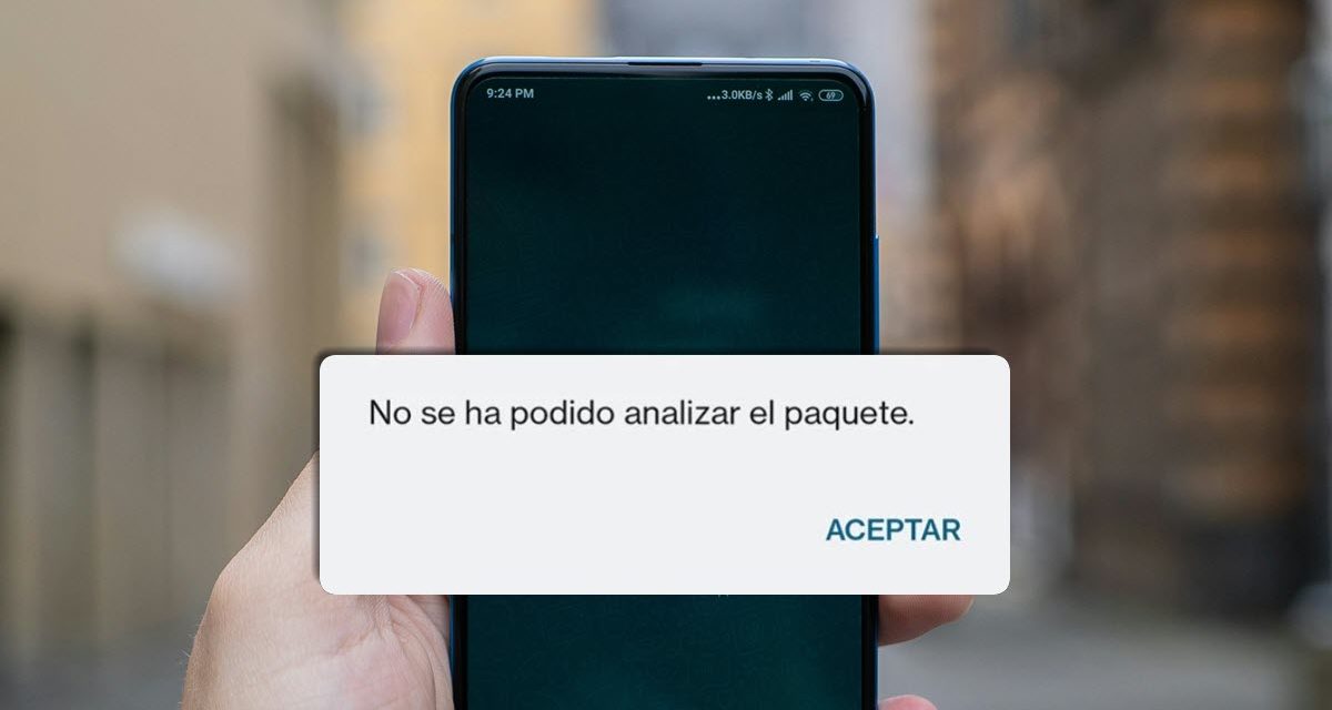 No se ha podido analizar el paquete APK en Xiaomi o Samsung, solución en 5 pasos