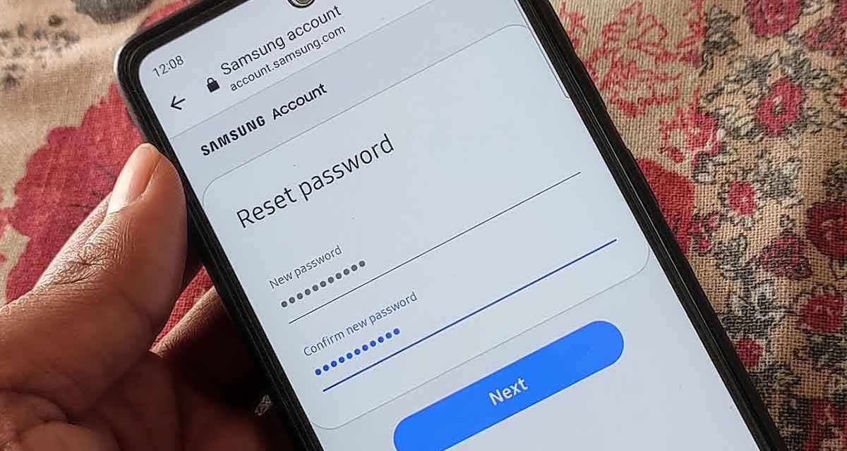 recuperar cuenta Samsung Account sin número de teléfono