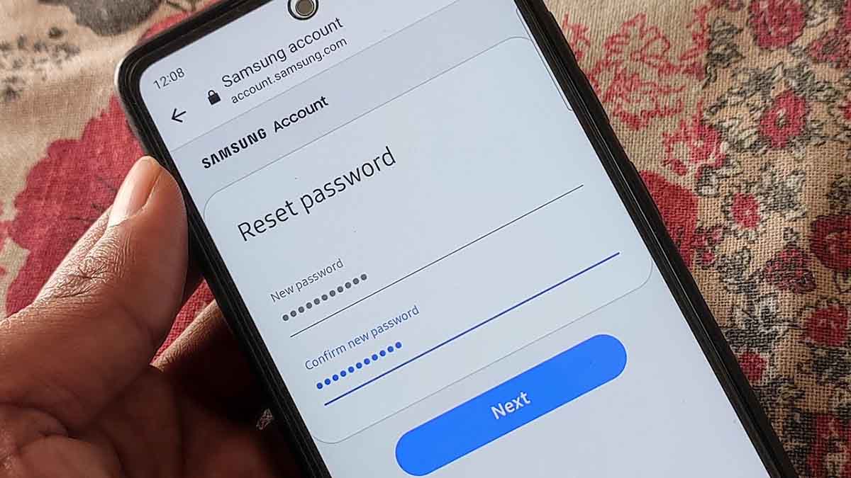 recuperar cuenta Samsung Account sin número de teléfono