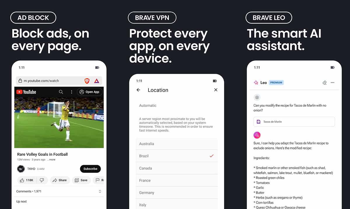 5 navegadores alternativos a Chrome que te aconsejo probar en el móvil 4 brave