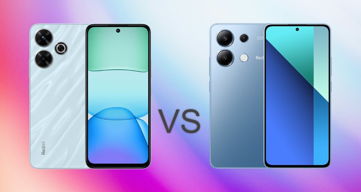 Redmi 13 vs Redmi Note 13, diferencias y cuál elegir en 2024