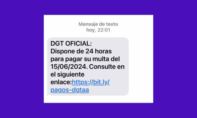 680296894, por qué recibes un mensaje de la DGT de una supuesta multa