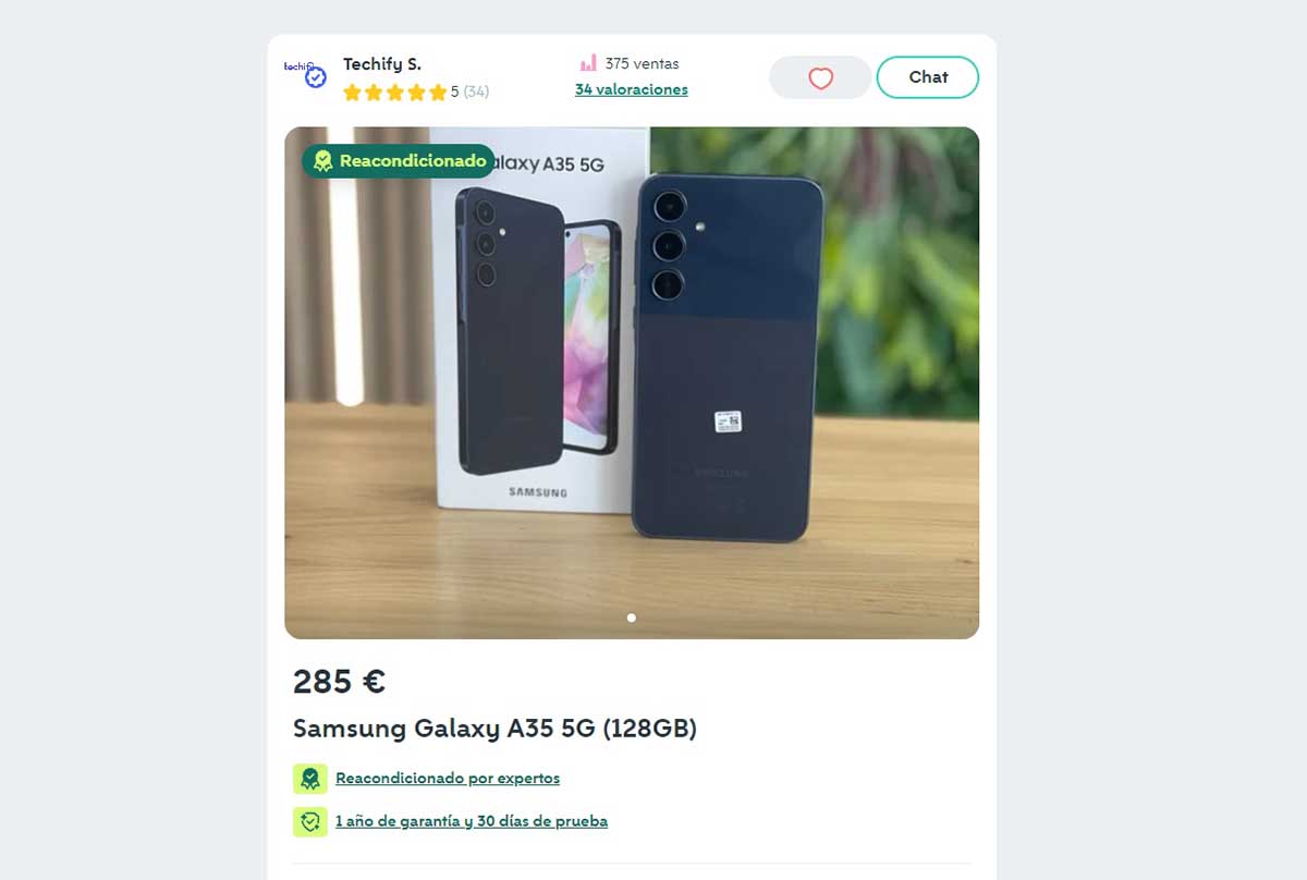 a35 reacondicionado