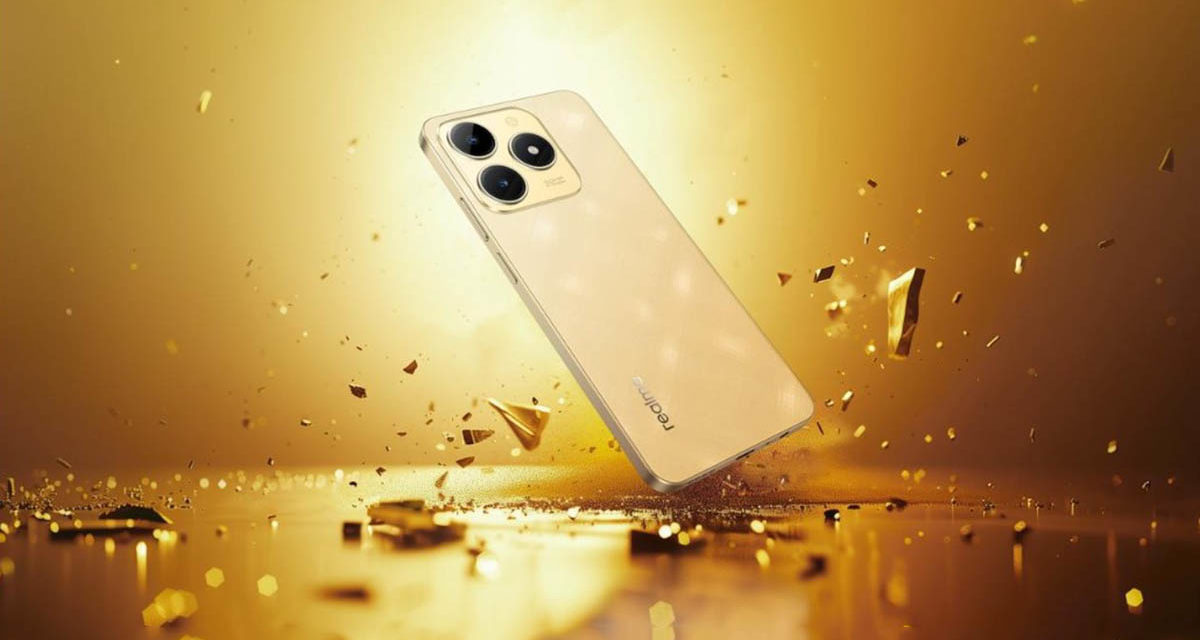 realme C61, un móvil muy económico con chasis metálico para soportar las caídas