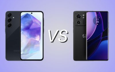 Samsung A55 vs Motorola Edge 40, diferencias y cuál es mejor