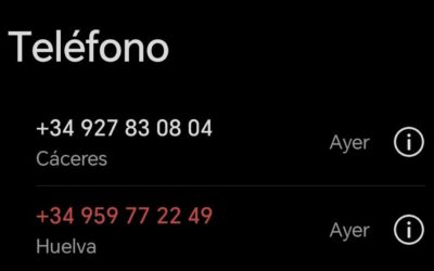 959772249 y 927830804, «dicen ser de esta operadora», ¿estafa o llamada real?
