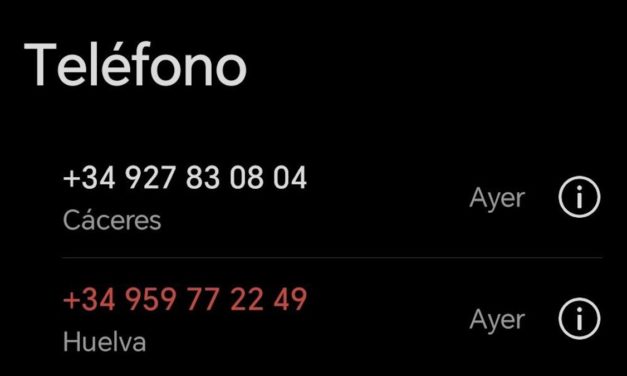959772249 y 927830804, «dicen ser de esta operadora», ¿estafa o llamada real?