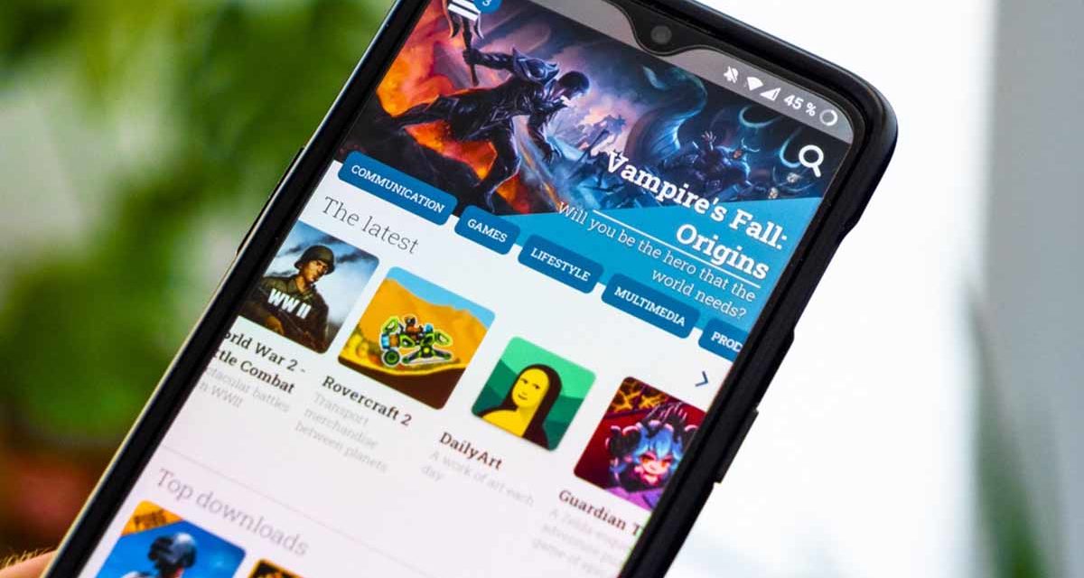 Las 4 mejores tiendas de apps alternativas a la Google Play Store en 2024