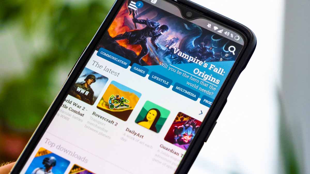 Las 4 mejores tiendas de apps alternativas a la Google Play Store en 2024 1 alternativas a google play store 2024