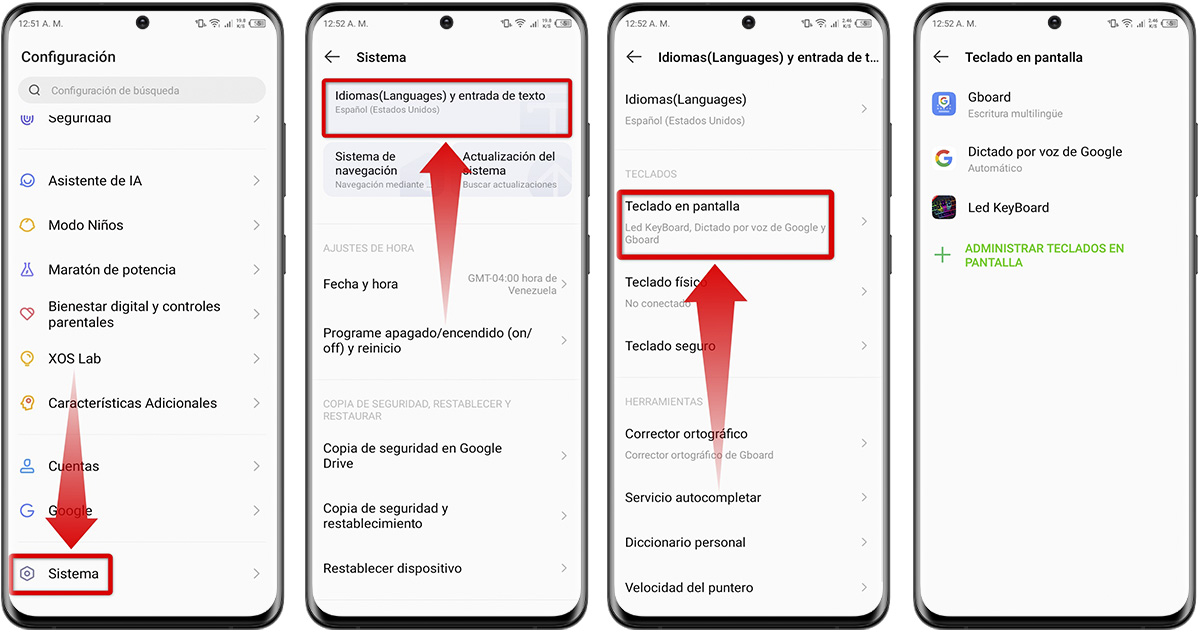 Cómo cambiar el teclado del móvil en Android paso a paso