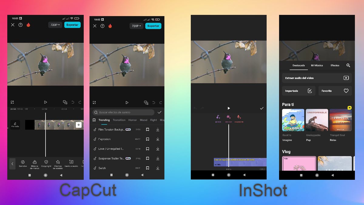 ¿Cuál es la diferencia entre CapCut y Inshot? Análisis a fondo de cada app 3