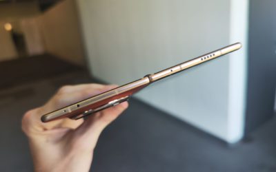 El plegable más fino del mundo llega a España y he podido probarlo