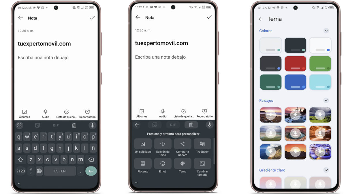 Mejores teclados para Android e iOS: GBoard