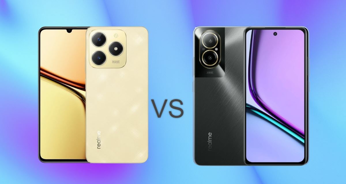 realme C61 vs realme C67, diferencias y cuál es mejor