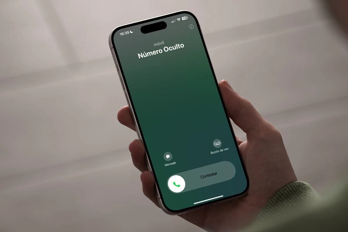 bloquear llamadas de spam o un numero privado en iPhone