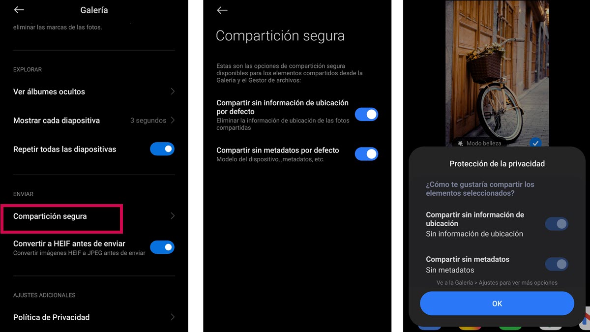 7 sencillos trucos para reforzar la privacidad en tu móvil Xiaomi, Redmi o POCO 3