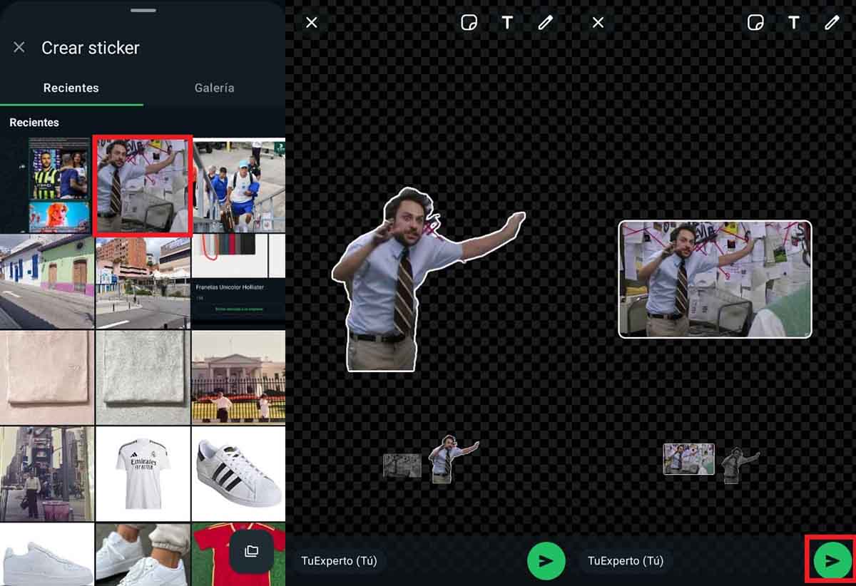 Cómo hacer stickers para WhatsApp online gratis en Android