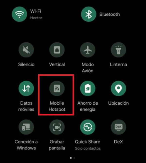 hotspot samsung