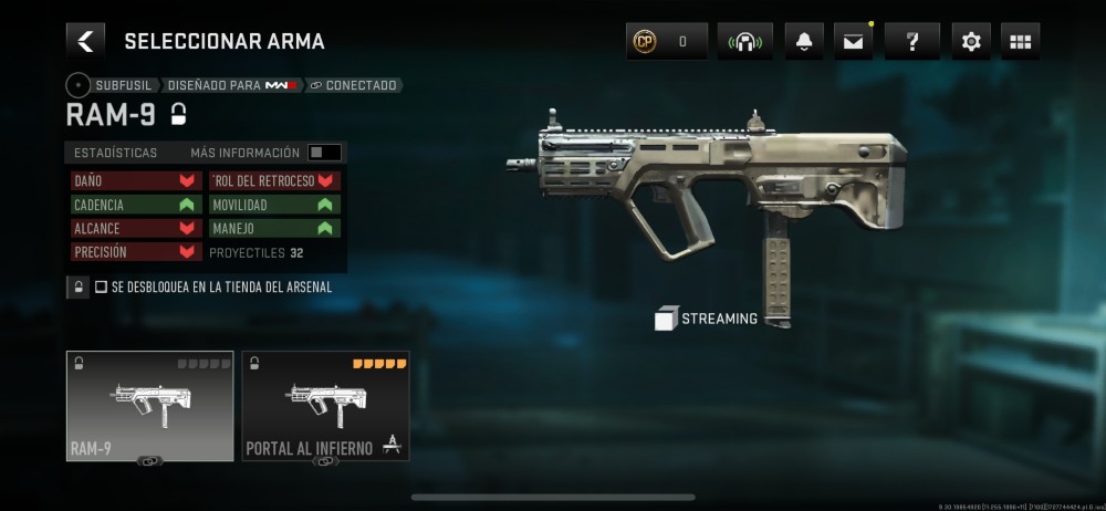 ram 9 mejores armas cod warzone mobile