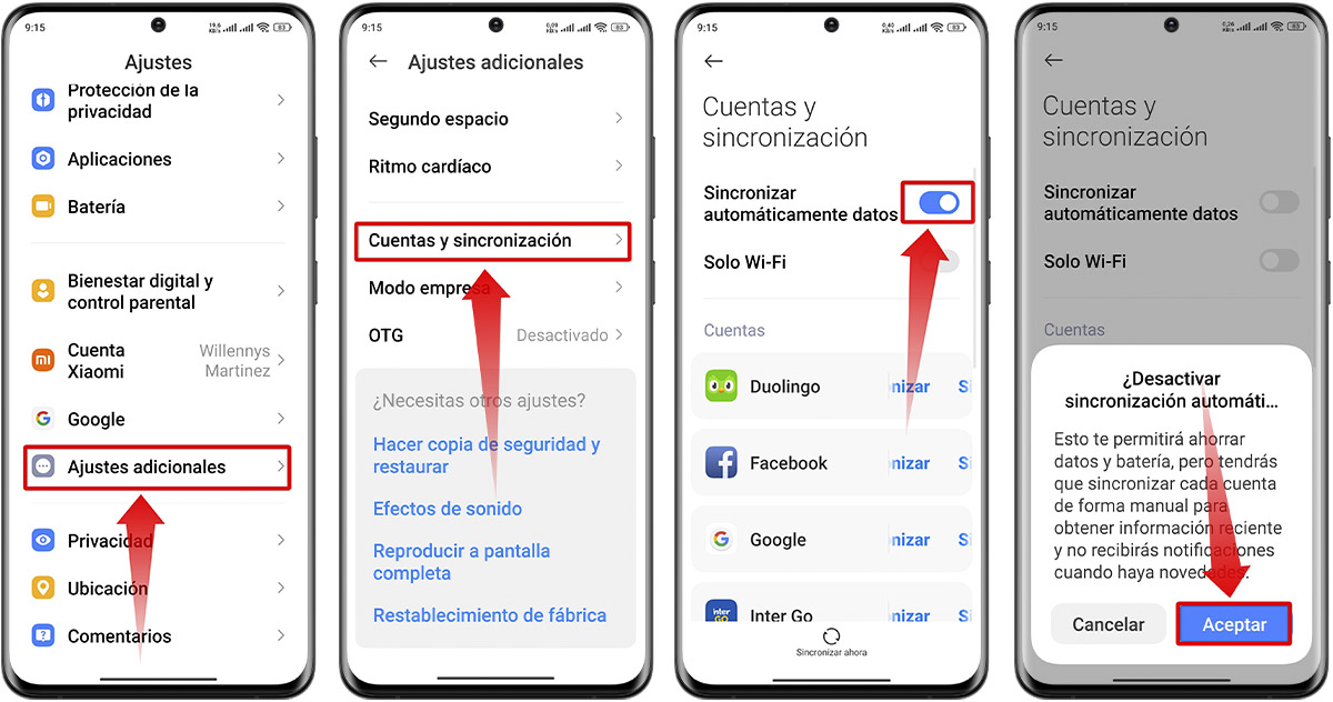 Ajustes casi desconocidos que uso para que mi móvil vaya más rápido: desactiva la sincronización automática