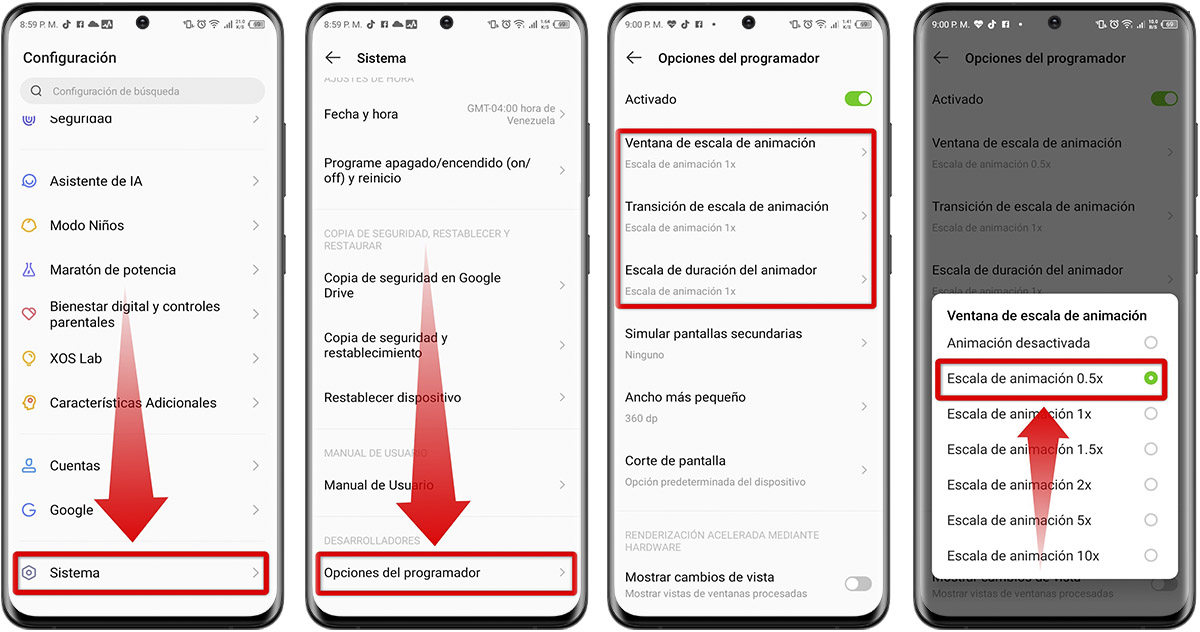 Ajustes casi desconocidos que uso para que mi móvil vaya más rápido: reduce las animaciones