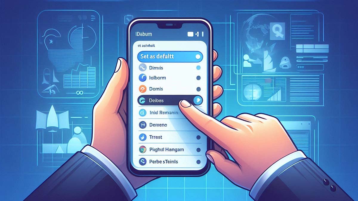 cambiar el navegador de Internet predefinido