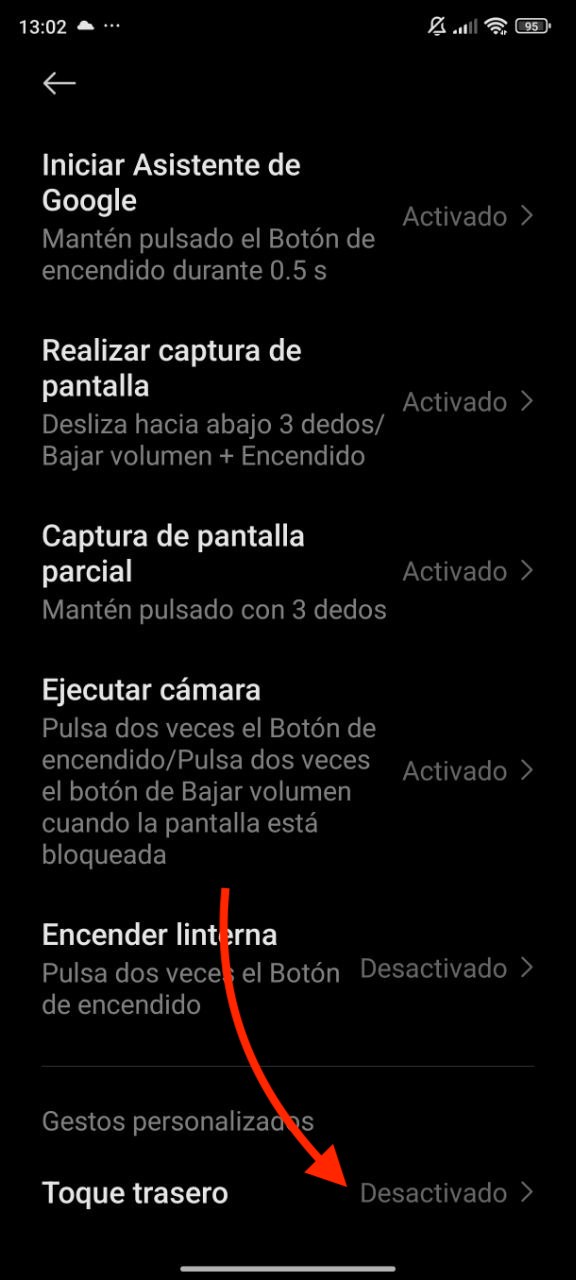 captura pantalla xiaomi 2