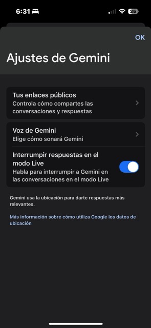 Cómo sacar partido a la app de Gemini en un iPhone 5