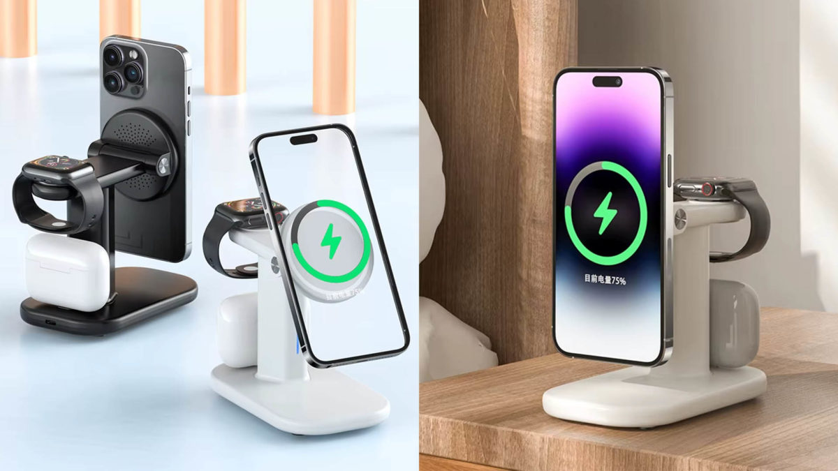 Mejores ideas de accesorios móviles para regalos en Navidad - Estación de carga inalámbrica súper rápida 