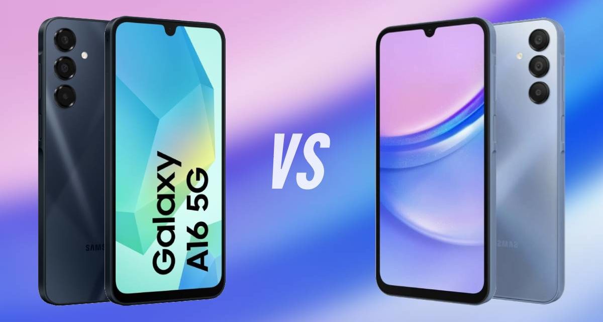 Galaxy A15 vs. Galaxy A16, ¿qué cambia en la gama media de Samsung?