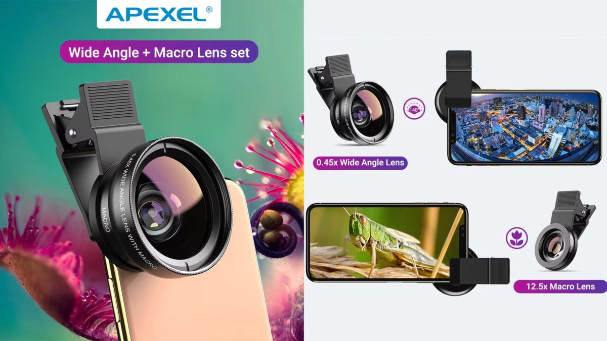 Mejores ideas de accesorios móviles para regalos en Navidad - Lente Super gran angular HD