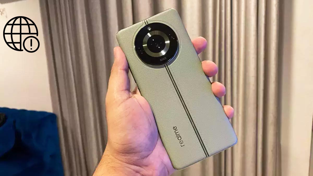 problemas de conexión de realme