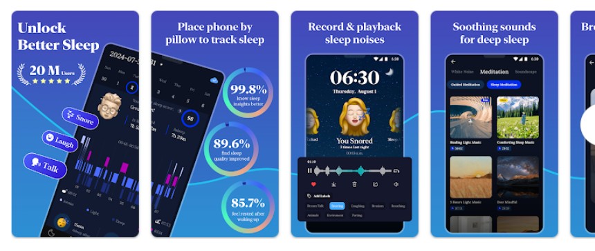 sleep monitor aplicacion android