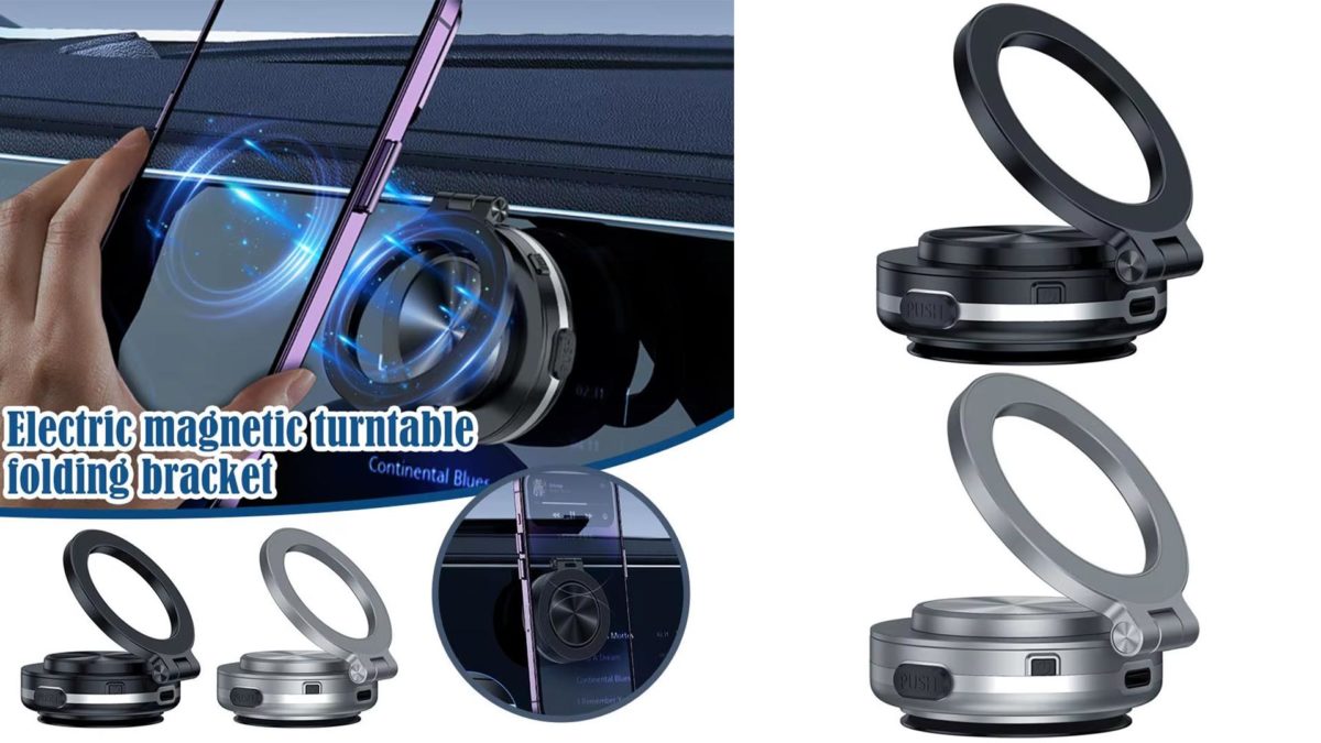 Mejores ideas de accesorios móviles para regalos en Navidad - Soporte de ventosa para coche magnético