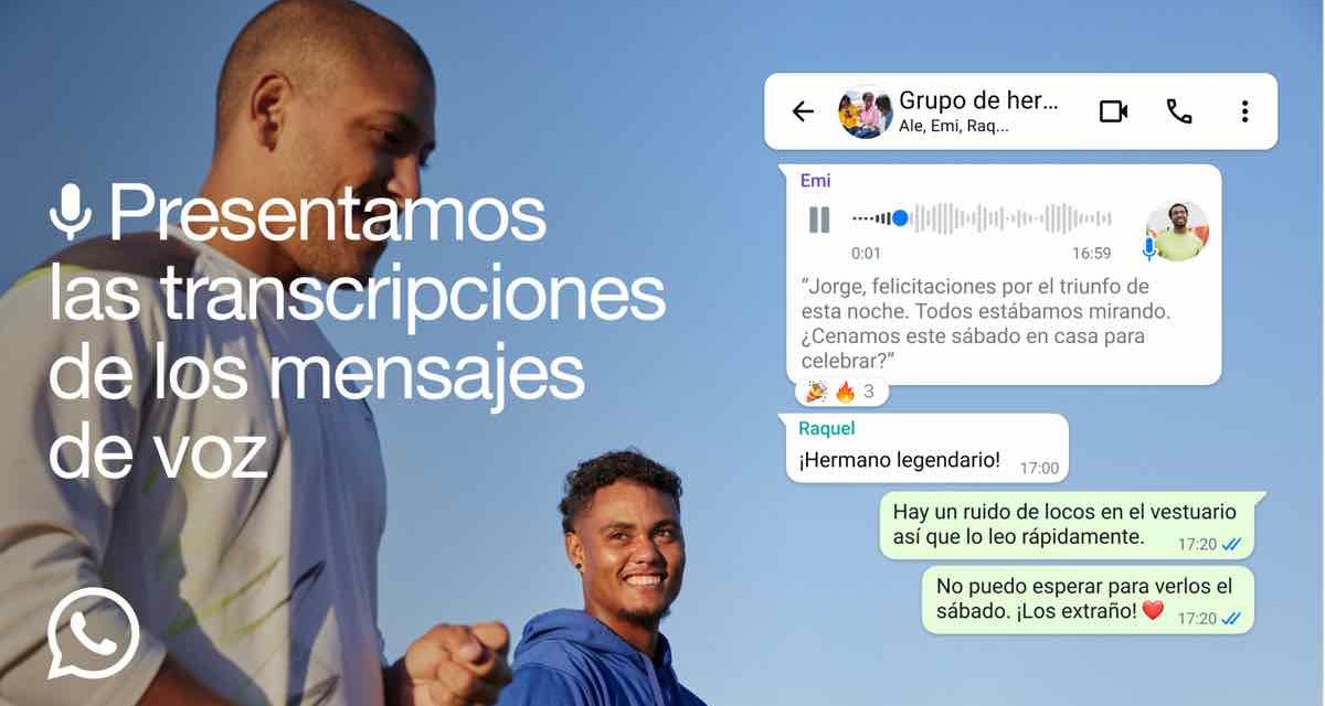 Cómo transcribir audios de WhatsApp en el móvil: guía paso a paso