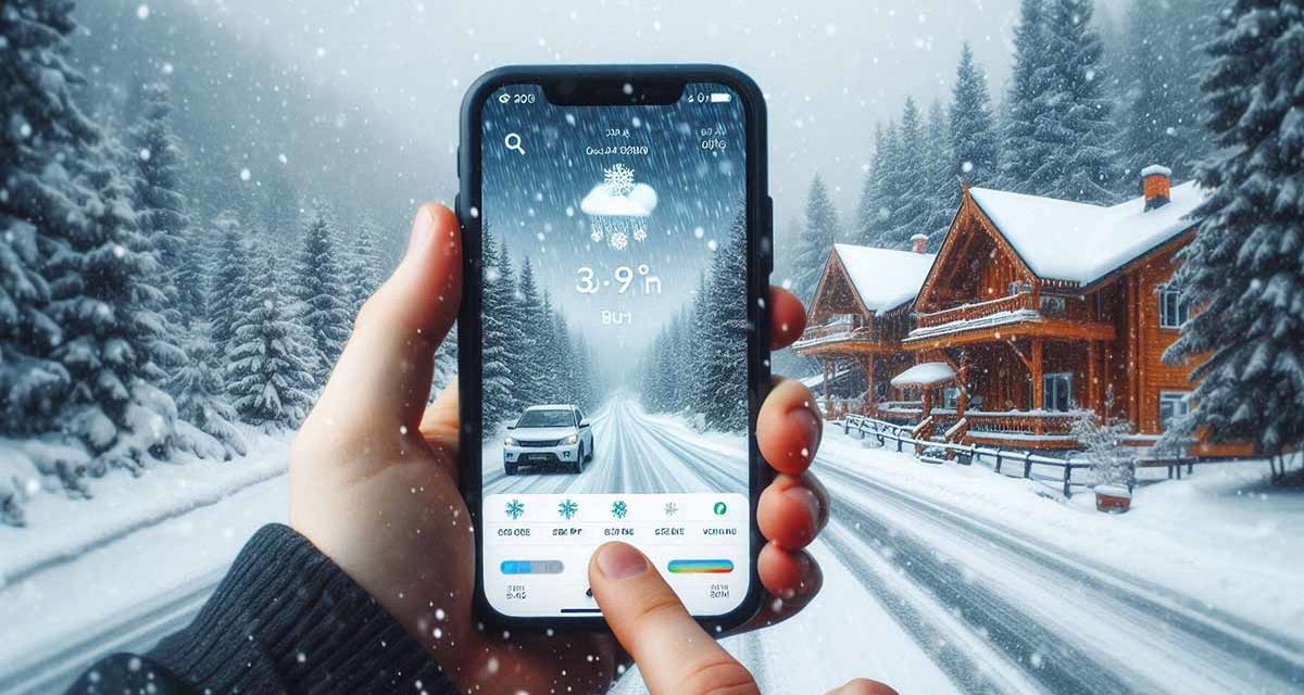 Cómo recibir en el móvil las alertas de la AEMET por nieve o fuertes nevadas