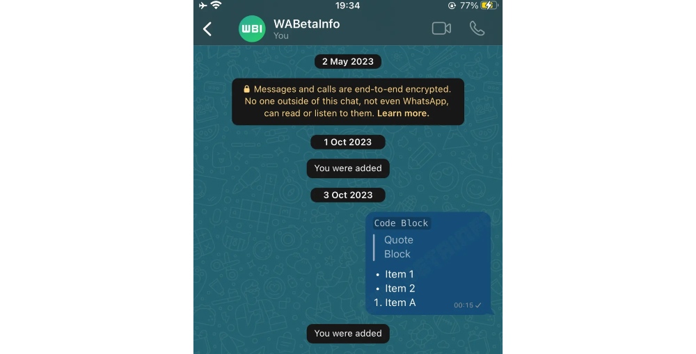 cambiar el color de las burbujas de los mensajes whatsapp