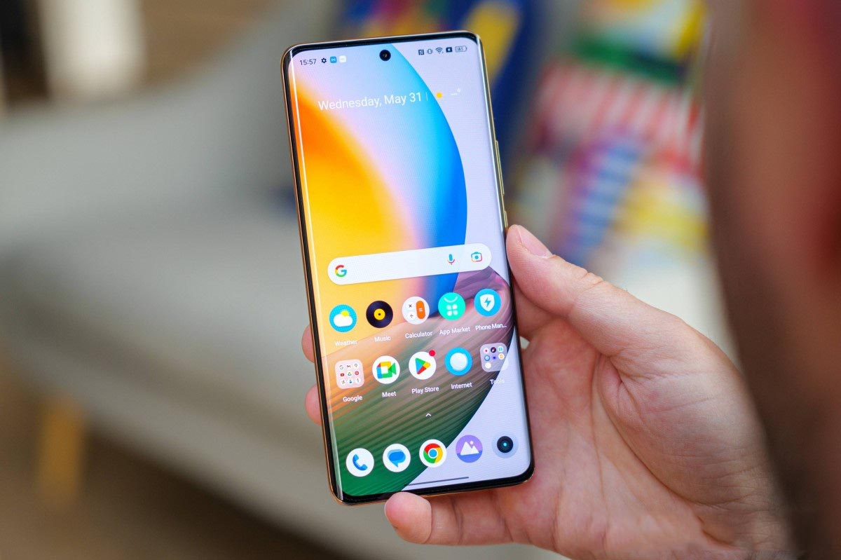 captura pantalla en realme