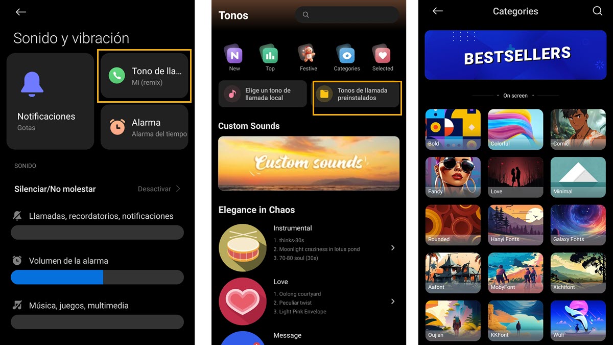 Dónde y cómo conseguir tonos de llamada gratis para Android 2