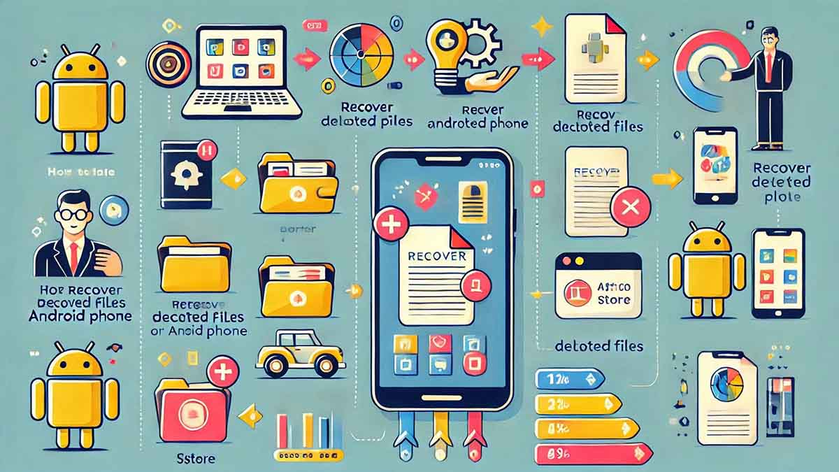 como recuperar archivos borrados en Android