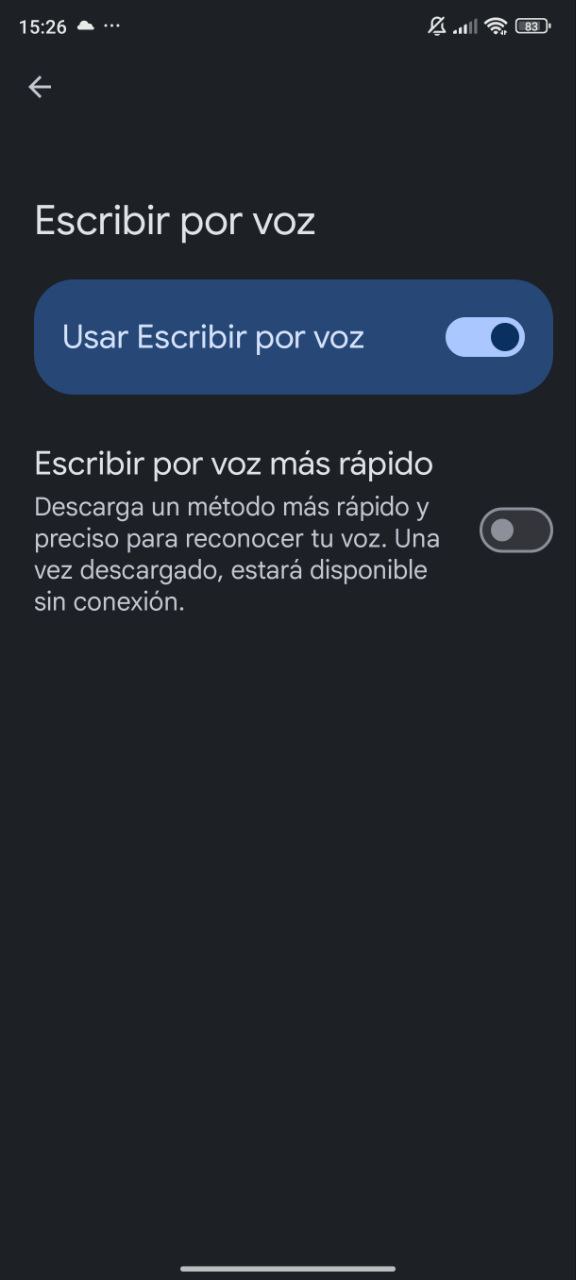 dictado por voz whatsapp 2