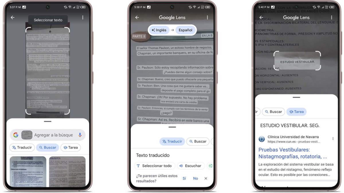 Funciones de Google Lens que te salvarán en los estudios - Escanear y entender textos al instante