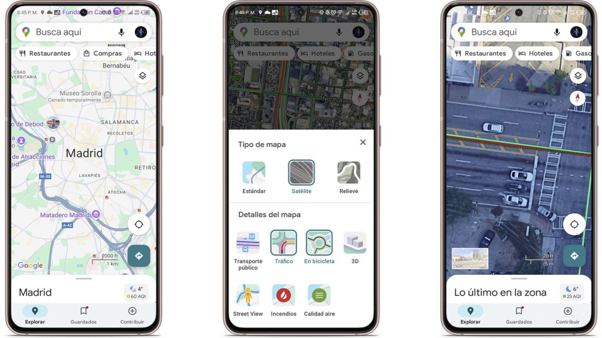 Funciones clave que debes conocer de Google Maps en el móvil - Encuentra rutas para ciclistas y caminos alternativos