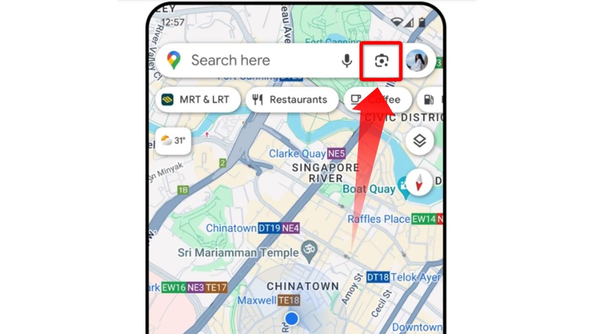 Funciones clave que debes conocer de Google Maps en el móvil - Explora tu entorno con 'Lens'