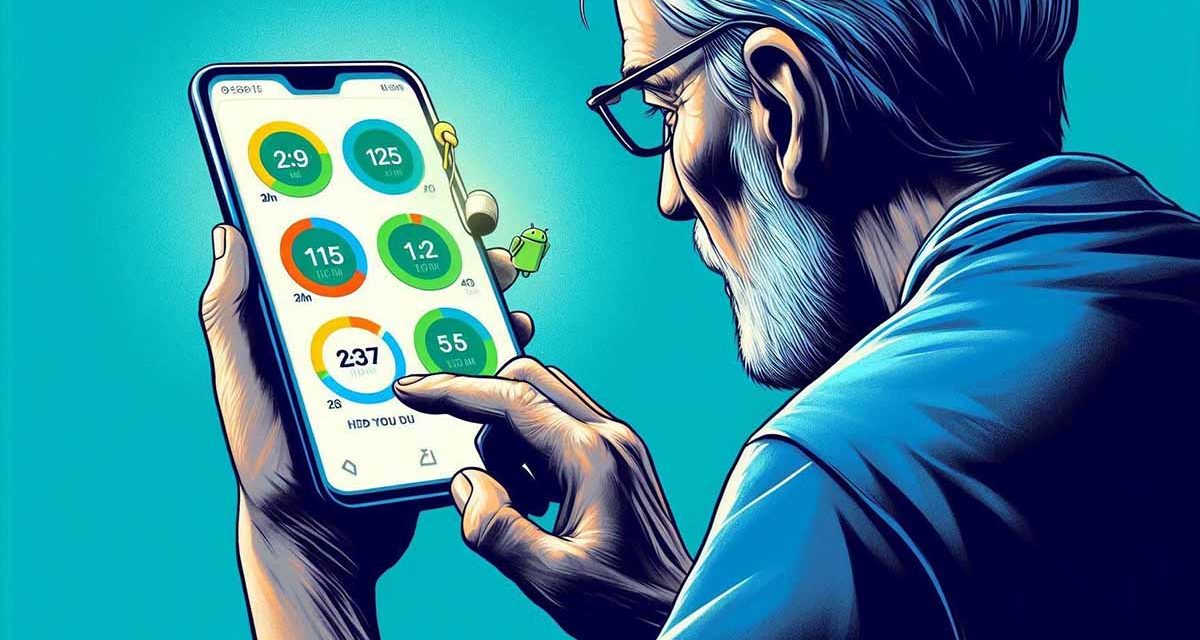 Dónde mirar las horas de uso del móvil en Android