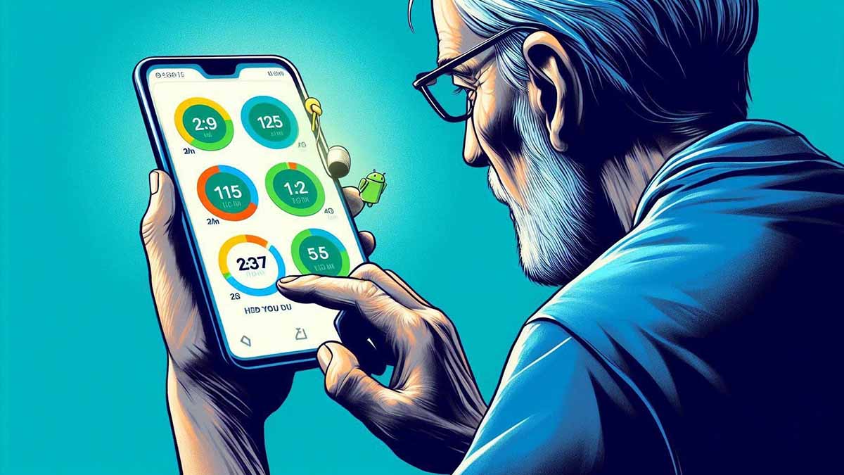 horas de uso del móvil en Android