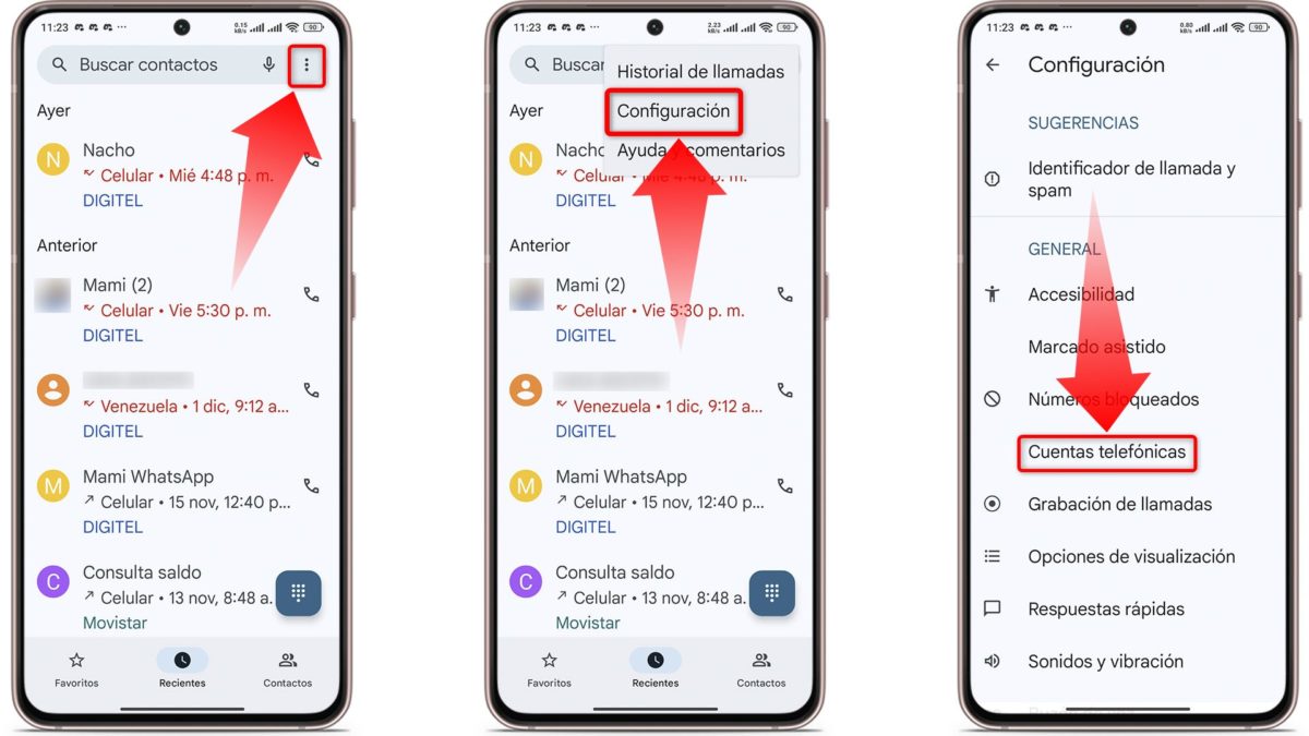 Estos son los pasos para desactivar o quitar el desvío de llamadas en Android