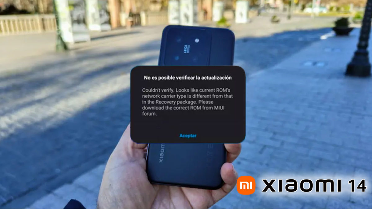 Por qué no puedo encender ni apagar el Xiaomi 14: software corrupto o actualizado incorrectamente