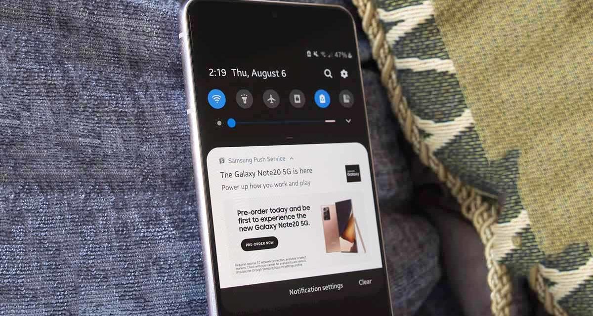 Cómo quitar los anuncios de un móvil Samsung